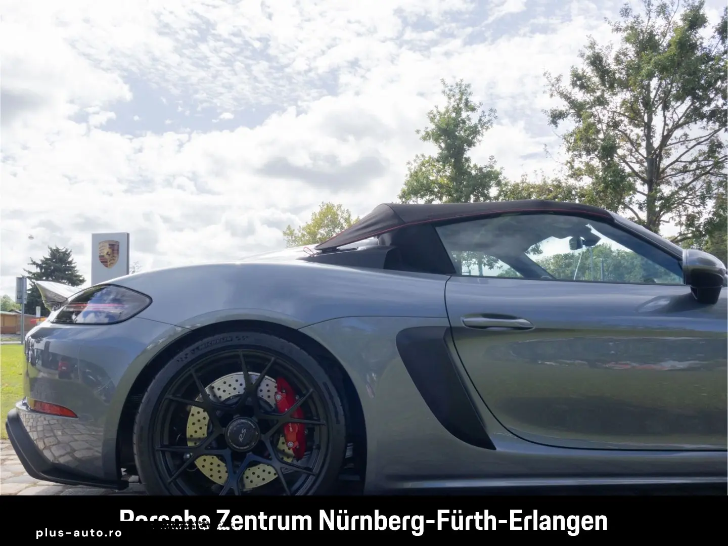 PORSCHE 718 Spyder RS Rückfahrkamera Sportabgasanlage