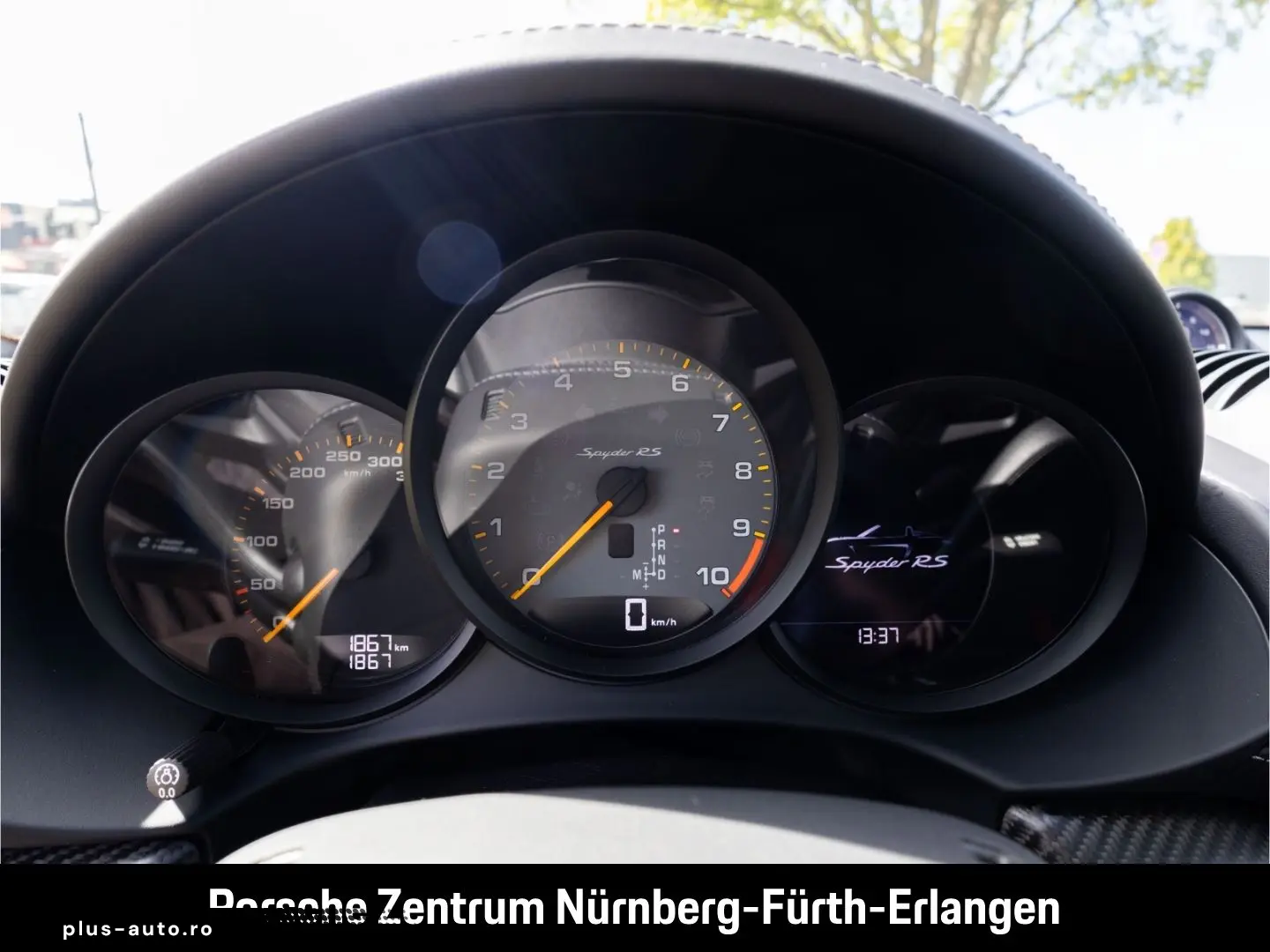 PORSCHE 718 Spyder RS Rückfahrkamera Sportabgasanlage