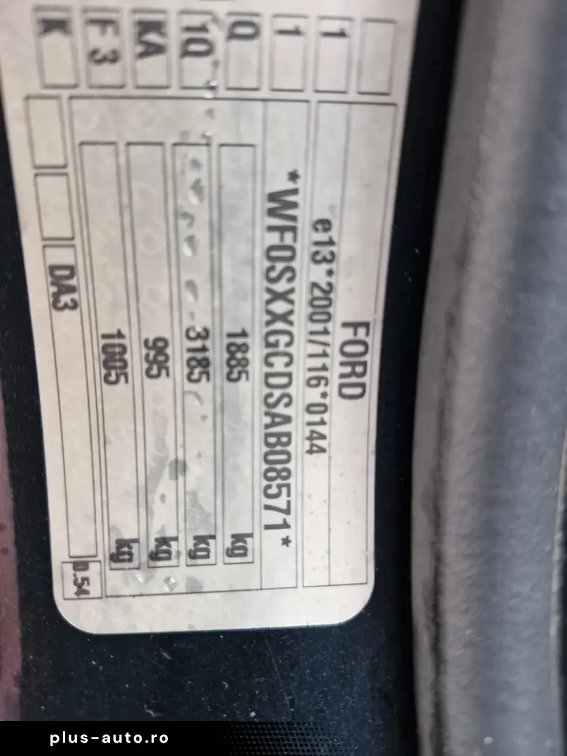 Ford Focus 1.6 TDCi   Diesel   Manual   2011