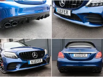 MERCEDES-BENZ C43 4MATIC ACC 360  BURMESTER SHZ SBL TOTW R19