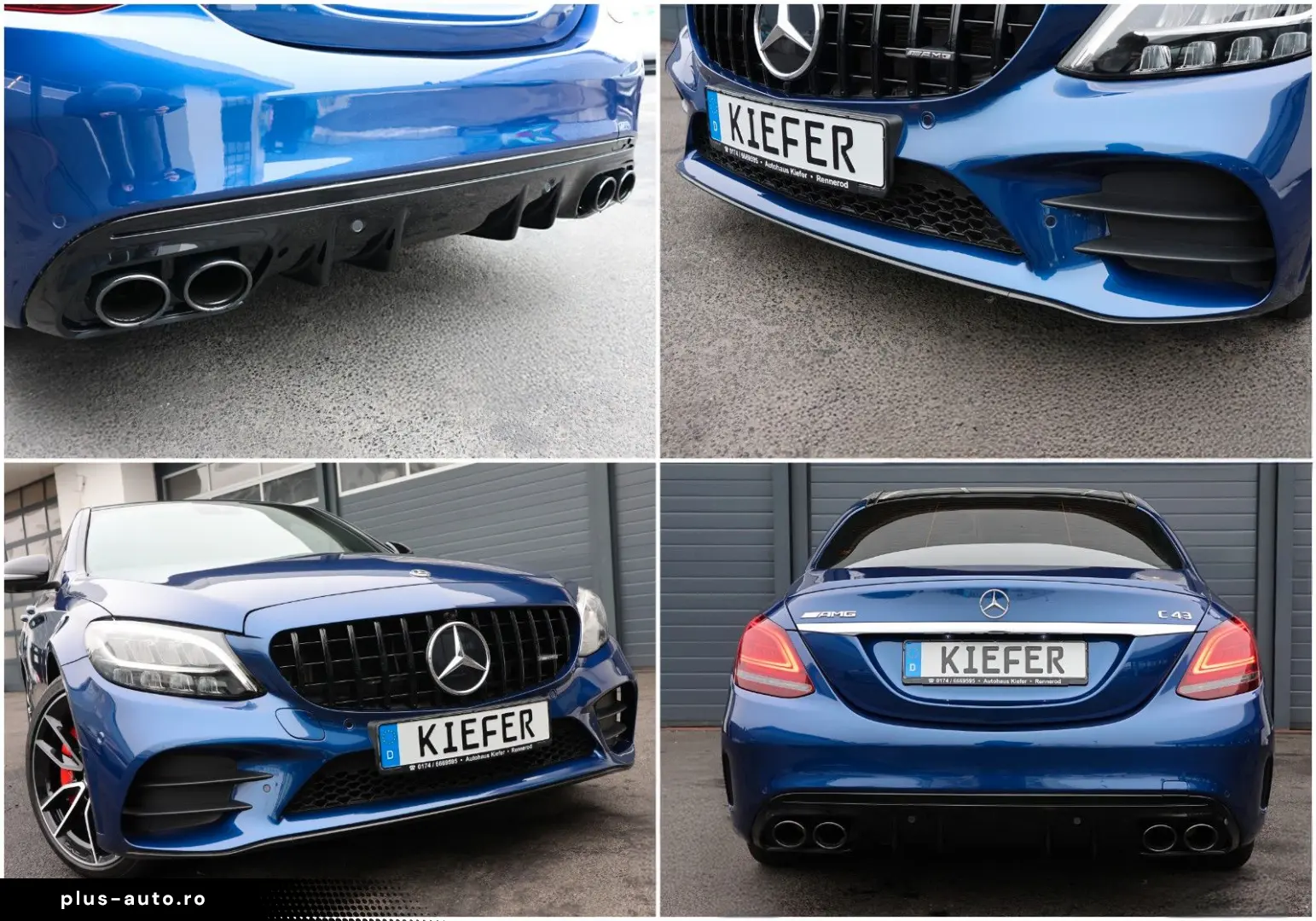 MERCEDES-BENZ C43 4MATIC ACC 360  BURMESTER SHZ SBL TOTW R19