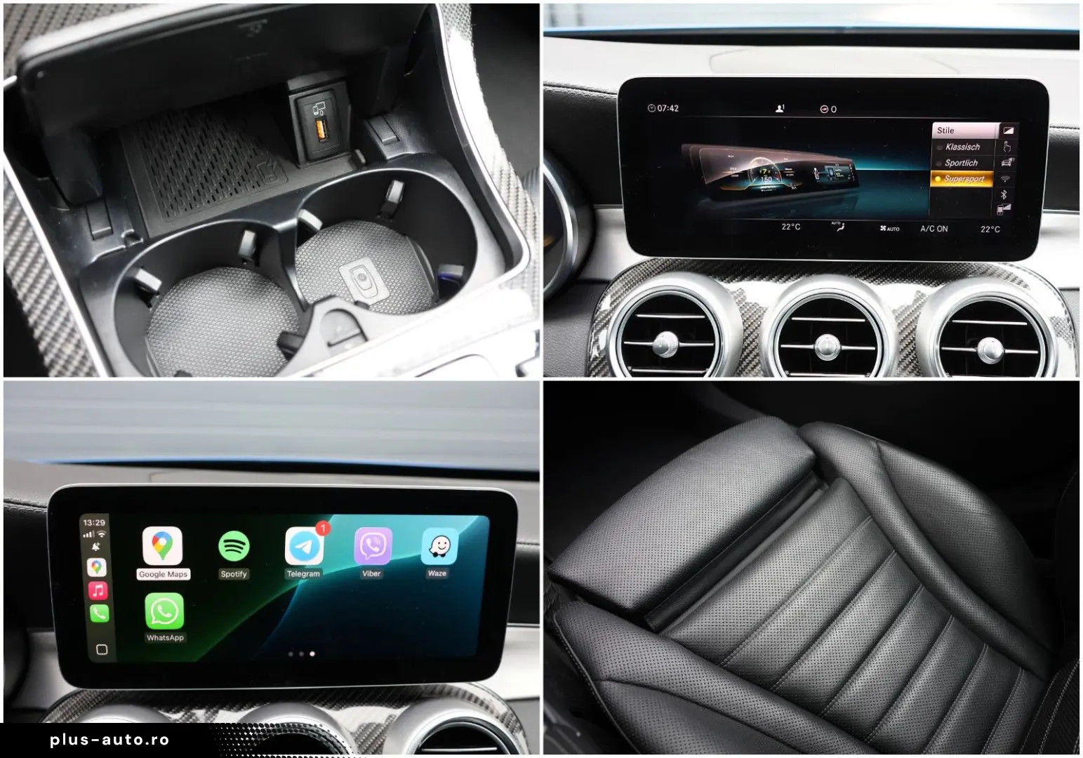 MERCEDES-BENZ C43 4MATIC ACC 360  BURMESTER SHZ SBL TOTW R19