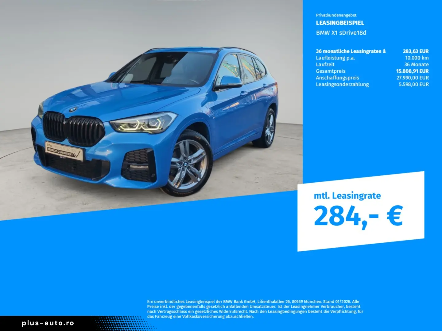 BMW X1 sDrive18d M Sportpaket   AHK HEAD-UP RFK HIFI