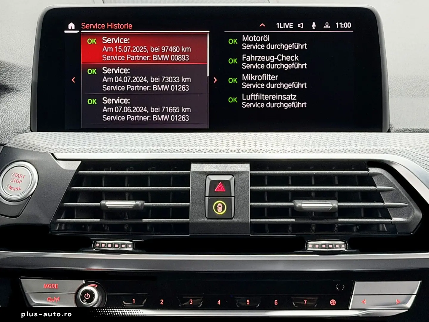 BMW X3 XDRIVE 20D M-SPORTPAKET AUS 1 HAND UNFALLFREI