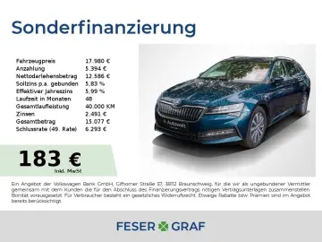 SKODA Superb Combi 1.4 TSI iV Style DSG LED   ACC