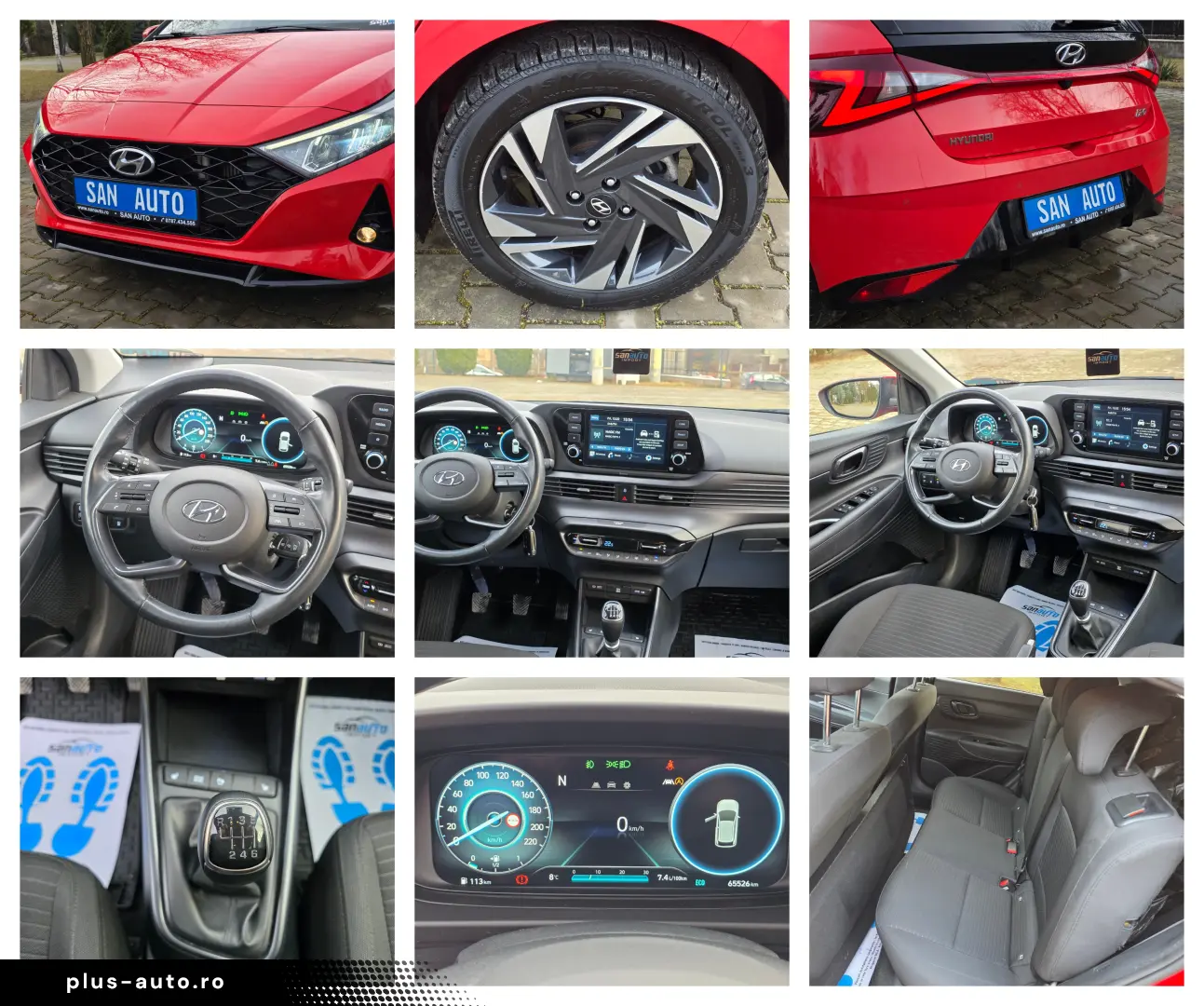 Hyundai i20 2021 1.0 hybrid 100 CP euro 6   RATE fara avans
