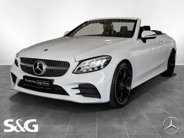 MERCEDES-BENZ C 300 4M Cabriolet AMG TOTWINKEL MEMORY LED 19