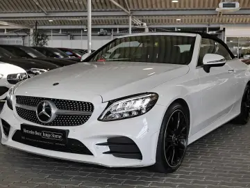 MERCEDES-BENZ C 300 4M Cabriolet AMG TOTWINKEL MEMORY LED 19