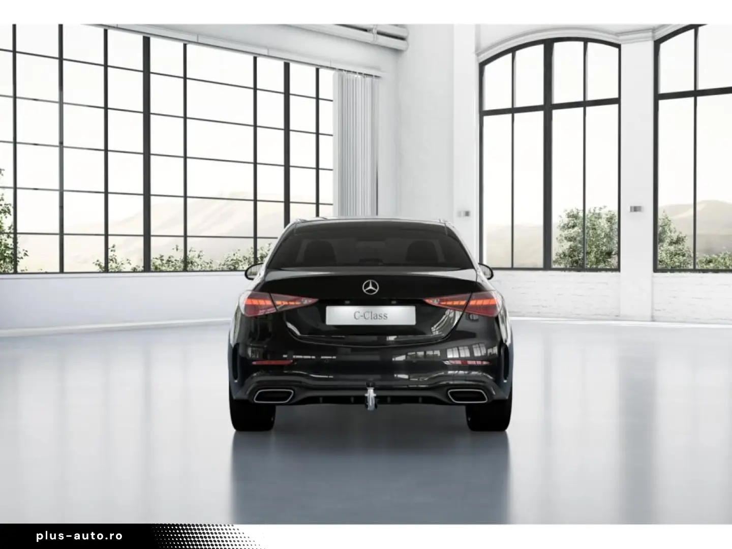 MERCEDES-BENZ C 180 AMG AHK HIFI TOTWINKEL NIGHT PAKET 19