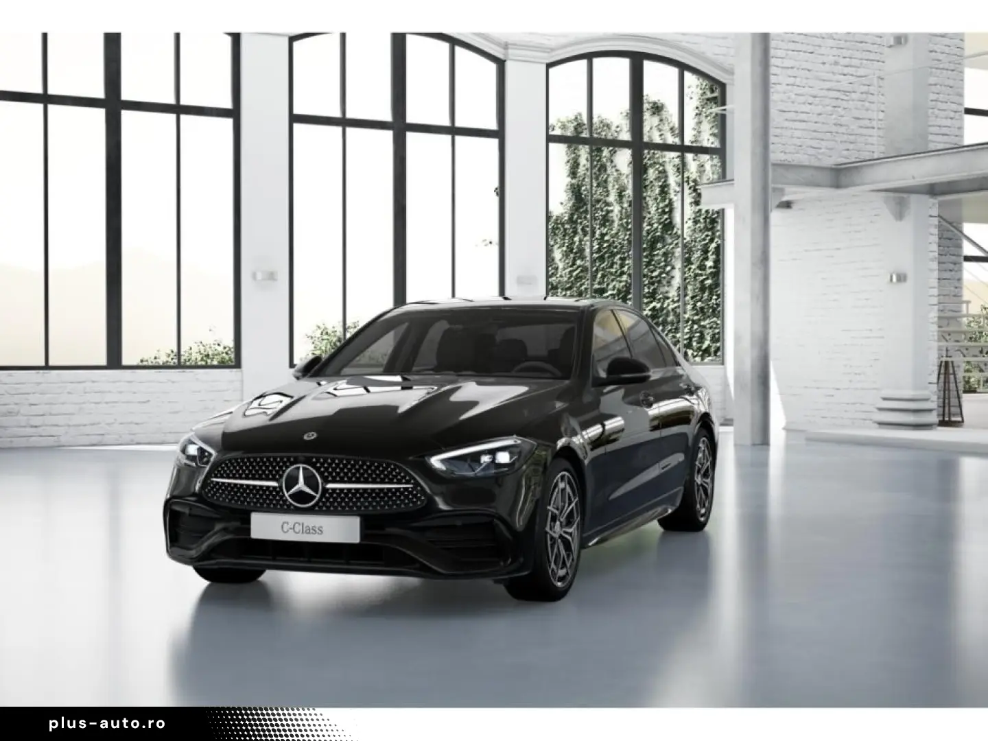 MERCEDES-BENZ C 180 AMG AHK HIFI TOTWINKEL NIGHT PAKET 19