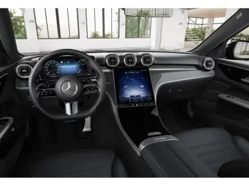 MERCEDES-BENZ C 180 AMG AHK HIFI TOTWINKEL NIGHT PAKET 19