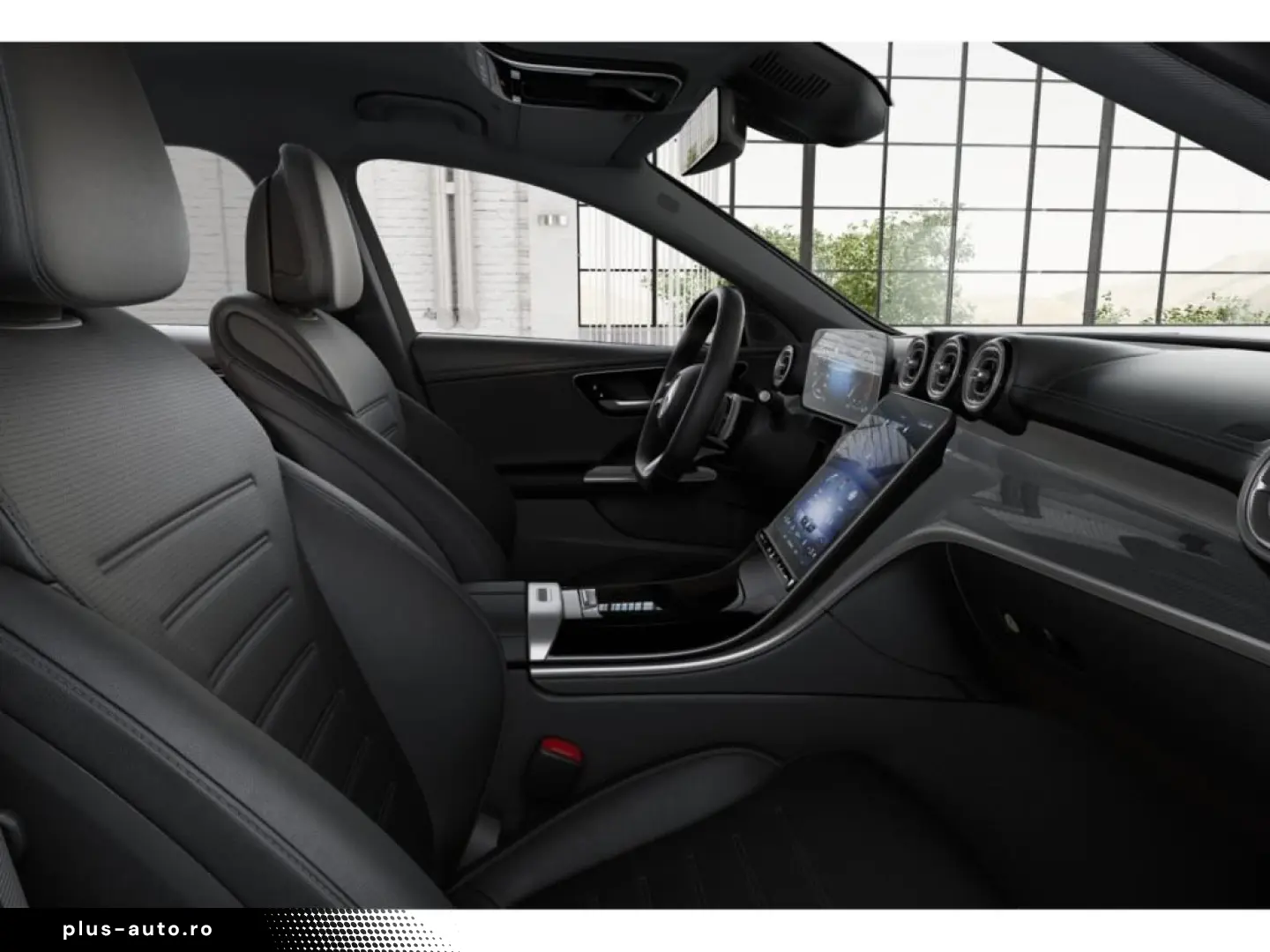 MERCEDES-BENZ C 180 AMG AHK HIFI TOTWINKEL NIGHT PAKET 19