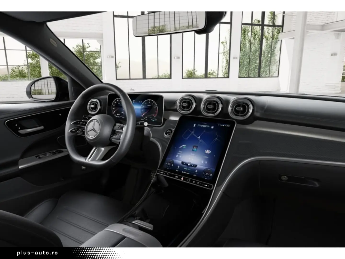 MERCEDES-BENZ C 180 AMG AHK HIFI TOTWINKEL NIGHT PAKET 19