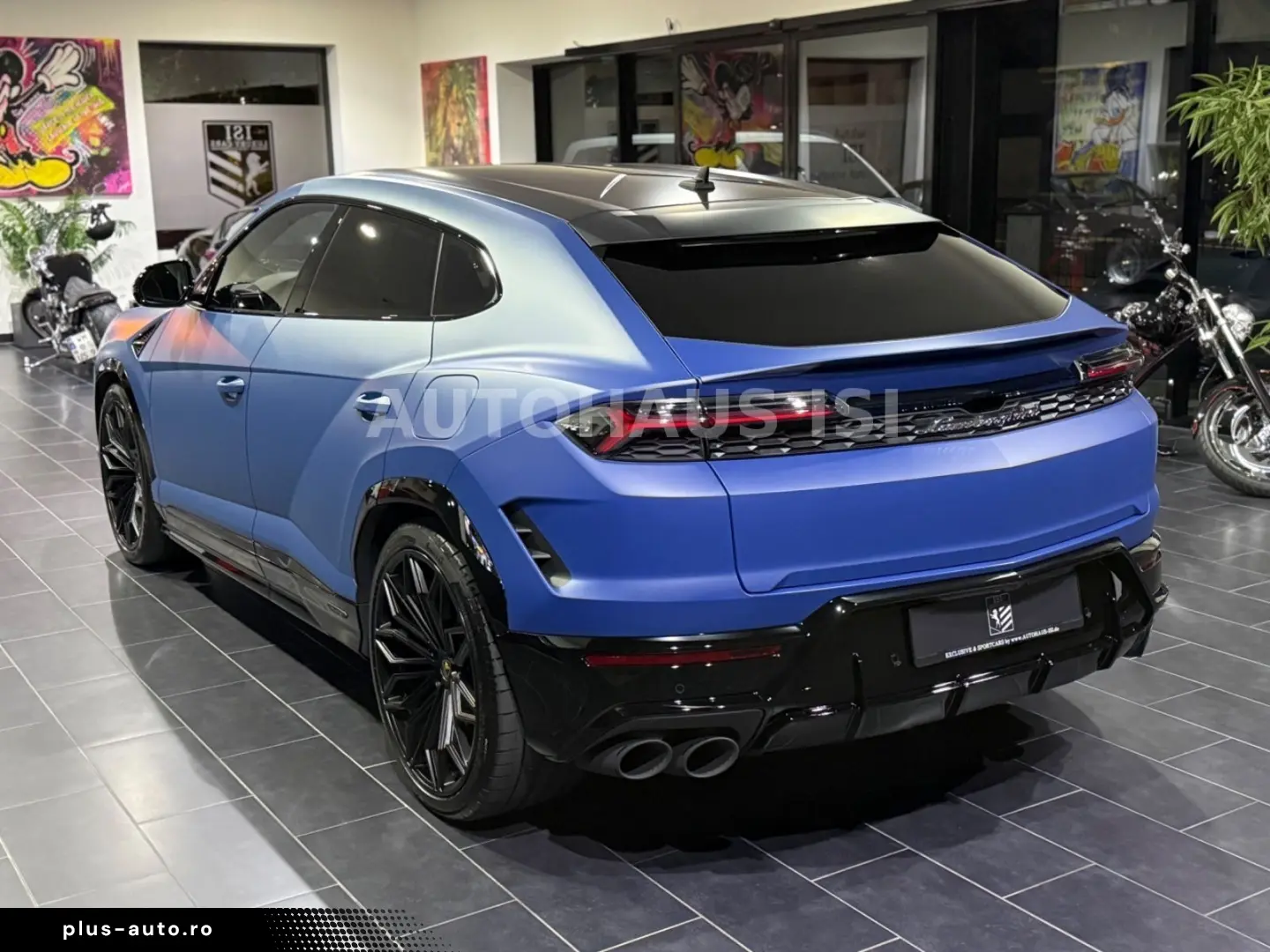 LAMBORGHINI Urus SE BLU GRIFO MATT AD-PERSONAM CARBON 3D B&O