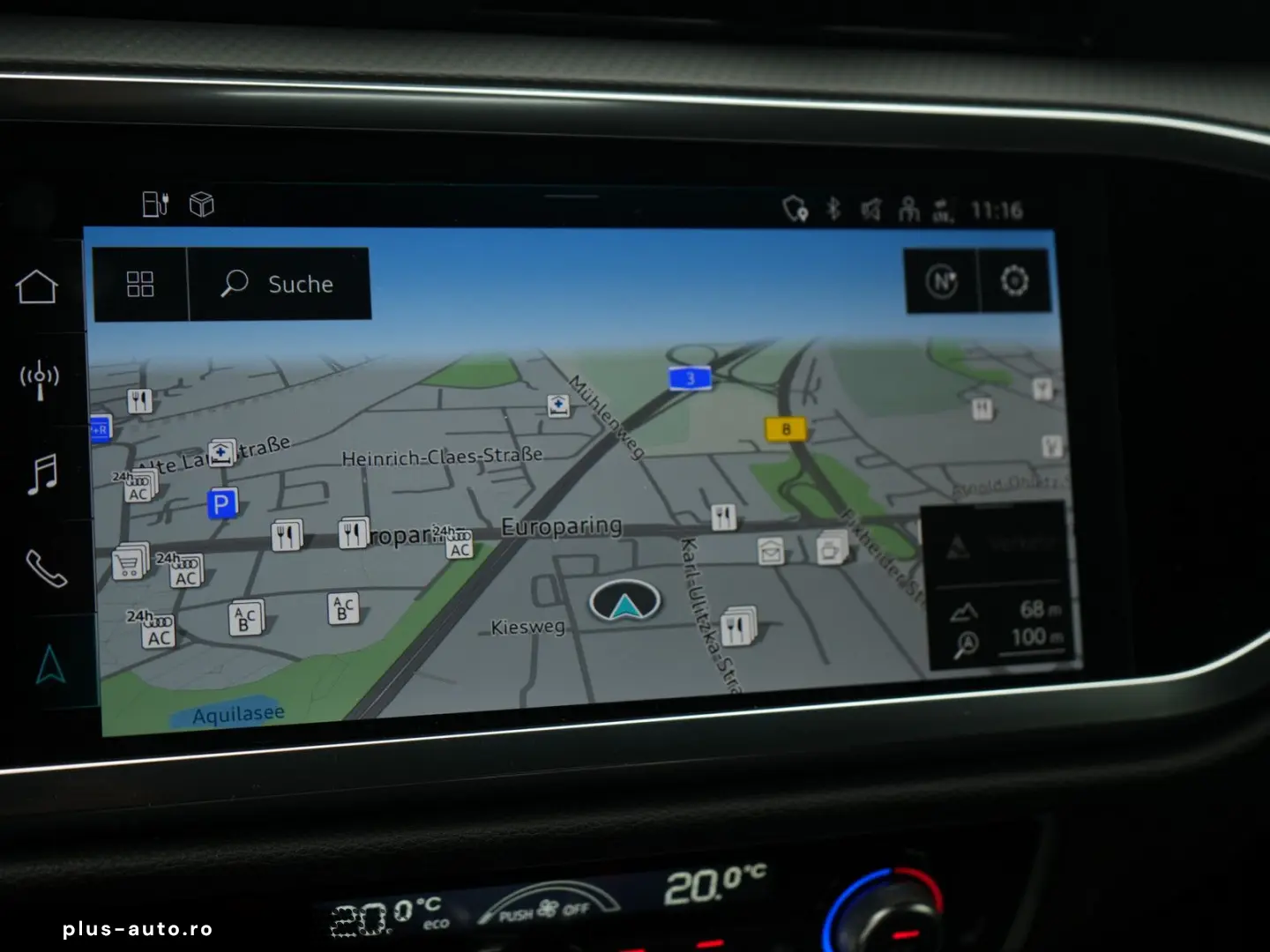 AUDI Q3 Sportback 45 e S line NAVI VIRT AHK ACC KAM