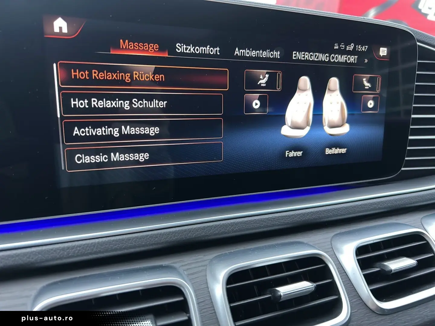 MERCEDES-BENZ GLE350 de Massage Ventil 360 Burmester