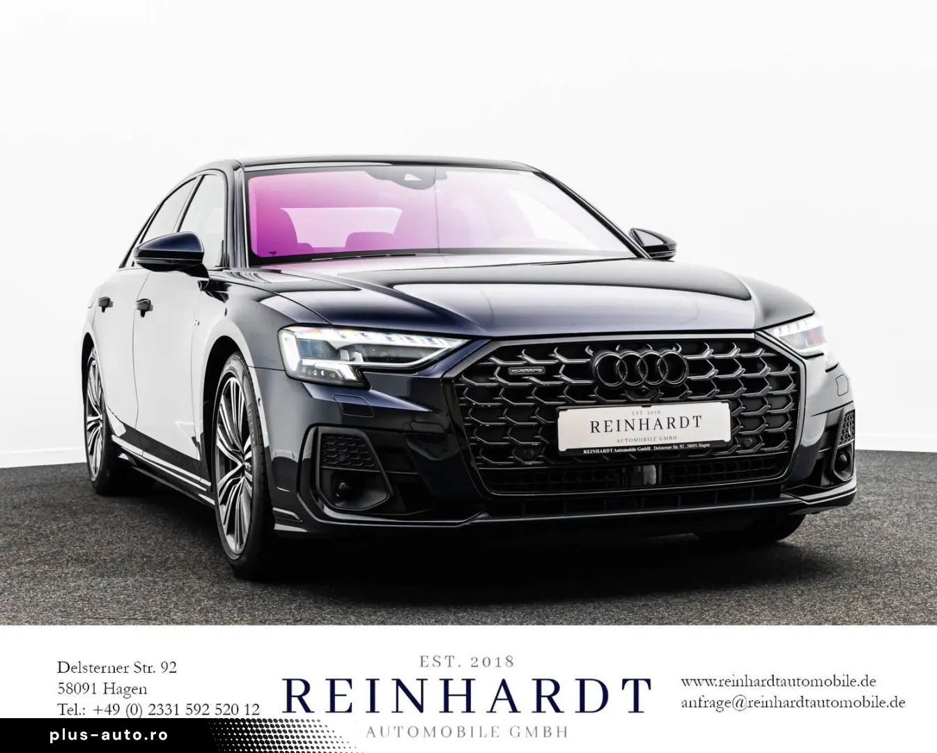 AUDI A8 55TFSi S LINE BLACK ACC HuD PANO 360 OLED B&O