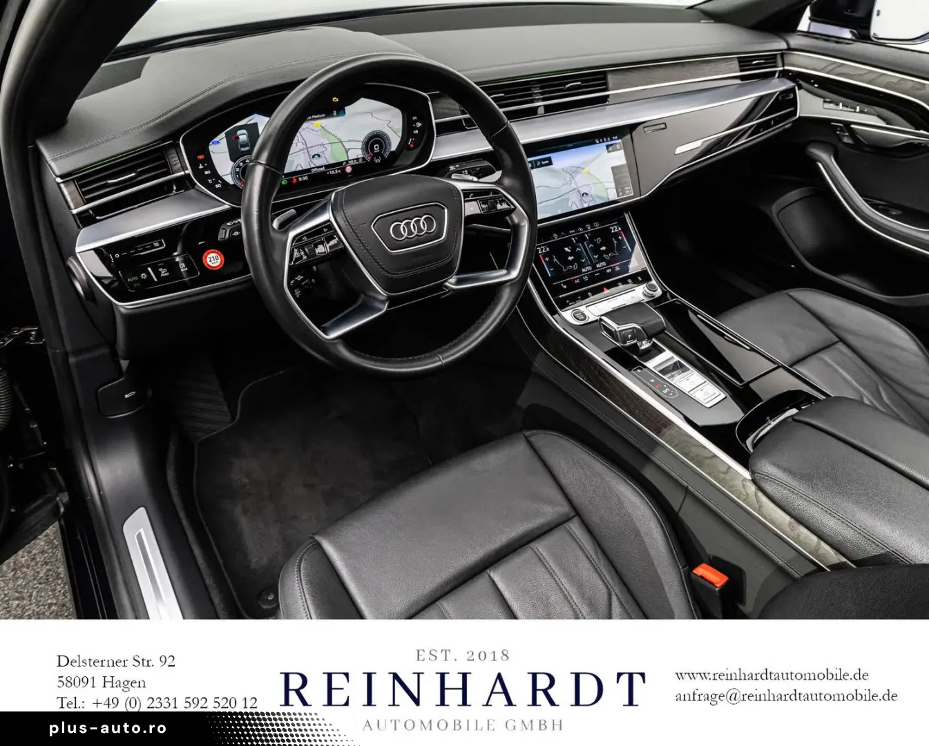 AUDI A8 55TFSi S LINE BLACK ACC HuD PANO 360 OLED B&O