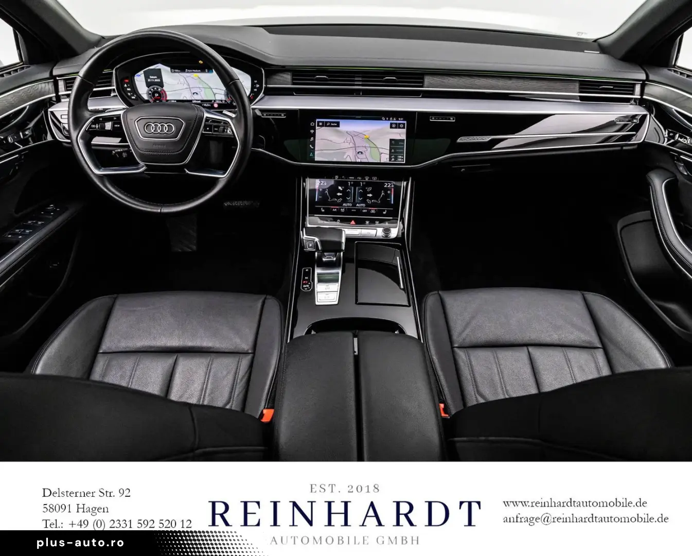 AUDI A8 55TFSi S LINE BLACK ACC HuD PANO 360 OLED B&O