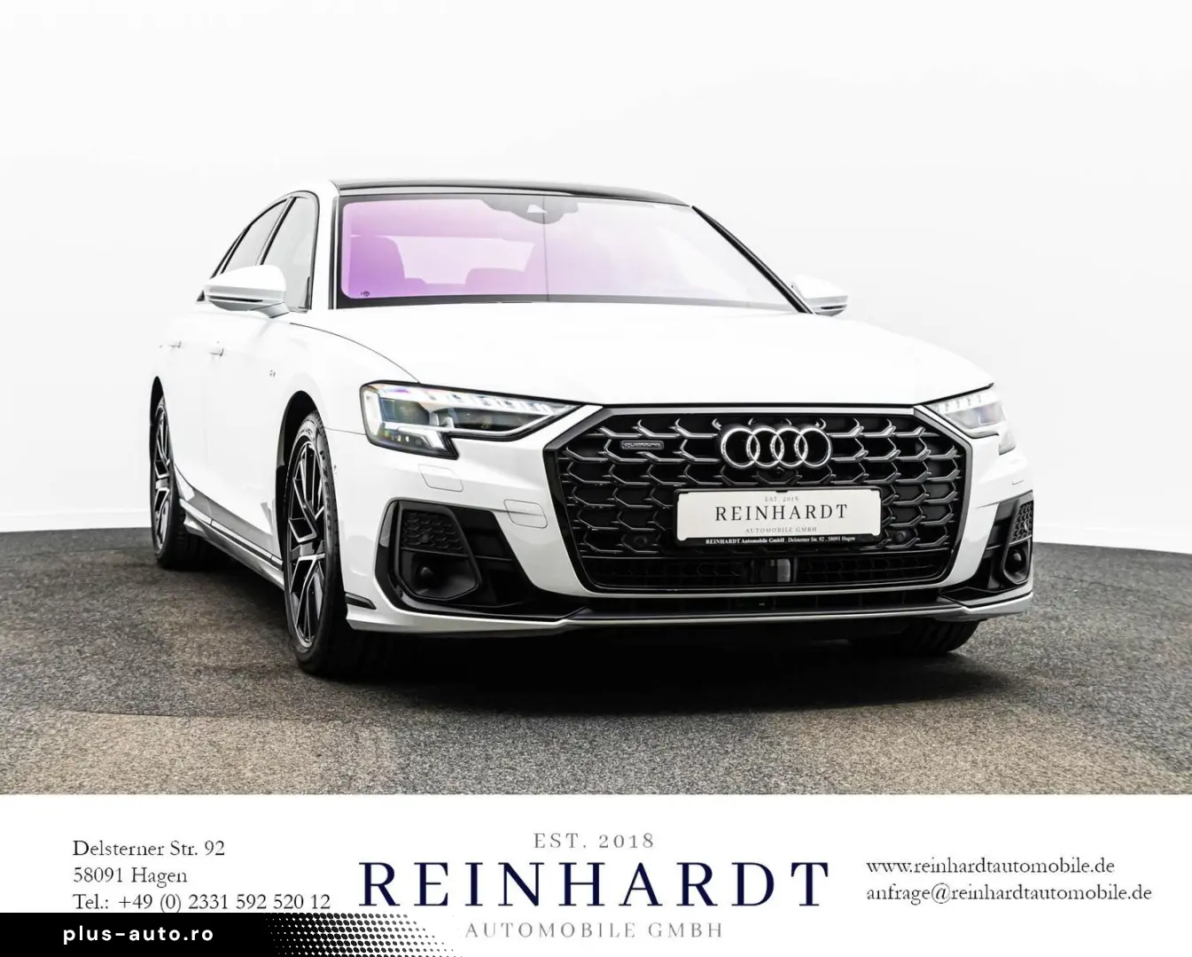 AUDI A8 55TFSi S LINE BLACK MATRIX ACC HuD PANO 360