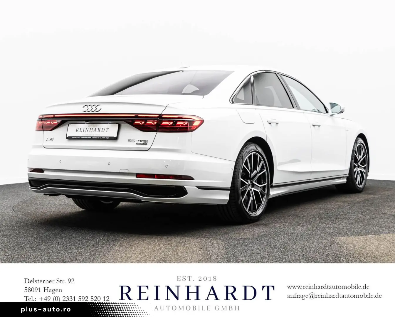 AUDI A8 55TFSi S LINE BLACK MATRIX ACC HuD PANO 360