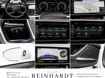 AUDI A8 55TFSi S LINE BLACK MATRIX ACC HuD PANO 360