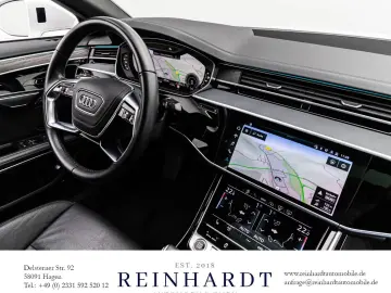 AUDI A8 55TFSi S LINE BLACK MATRIX ACC HuD PANO 360