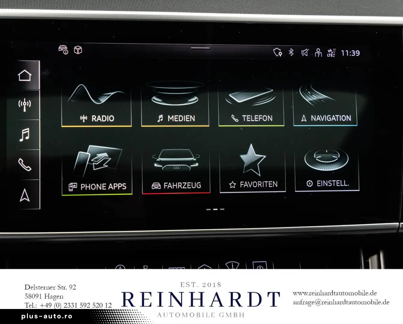 AUDI A8 55TFSi S LINE BLACK MATRIX ACC HuD PANO 360