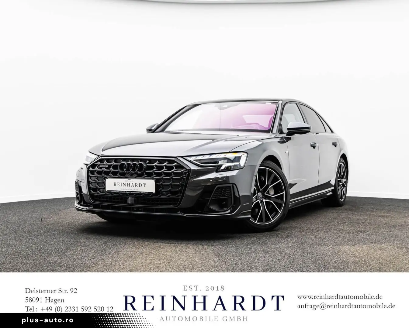 AUDI A8 55TFSi S LINE BLACK MATRIX ACC HuD PANO 360