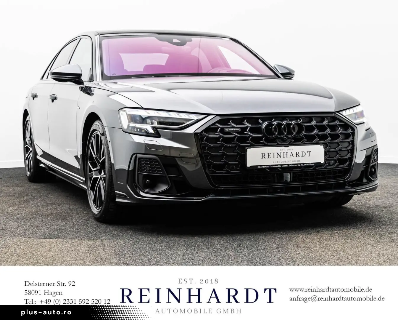 AUDI A8 55TFSi S LINE BLACK MATRIX ACC HuD PANO 360