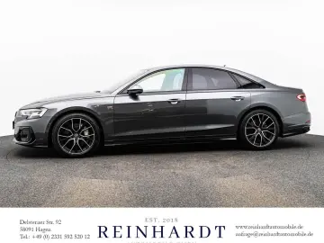 AUDI A8 55TFSi S LINE BLACK MATRIX ACC HuD PANO 360