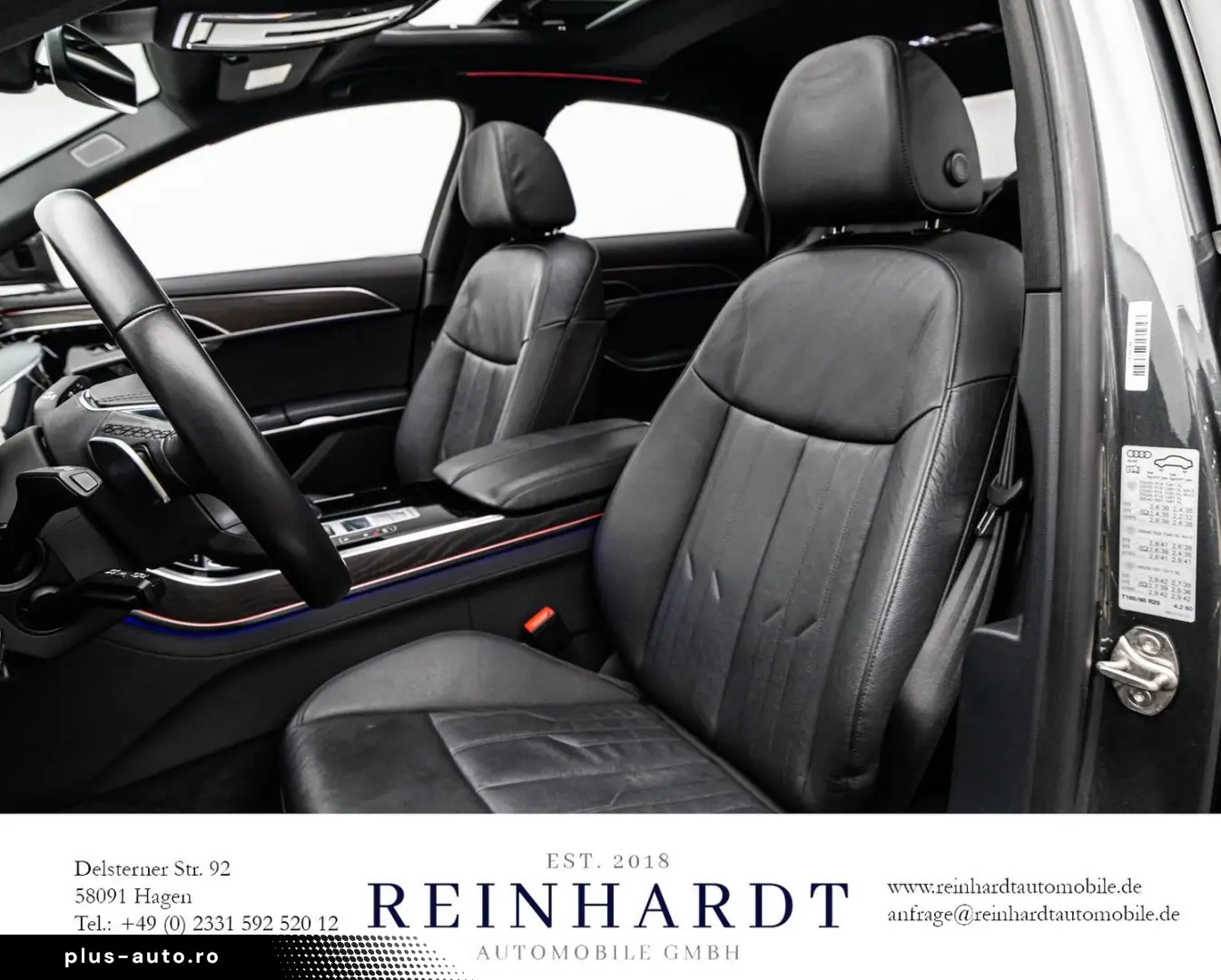 AUDI A8 55TFSi S LINE BLACK MATRIX ACC HuD PANO 360