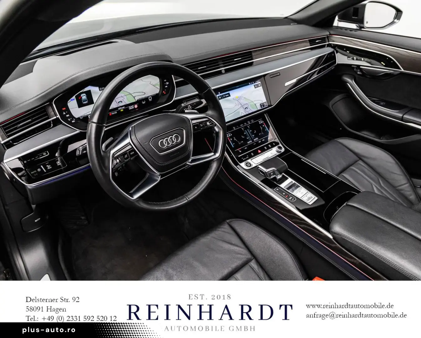 AUDI A8 55TFSi S LINE BLACK MATRIX ACC HuD PANO 360