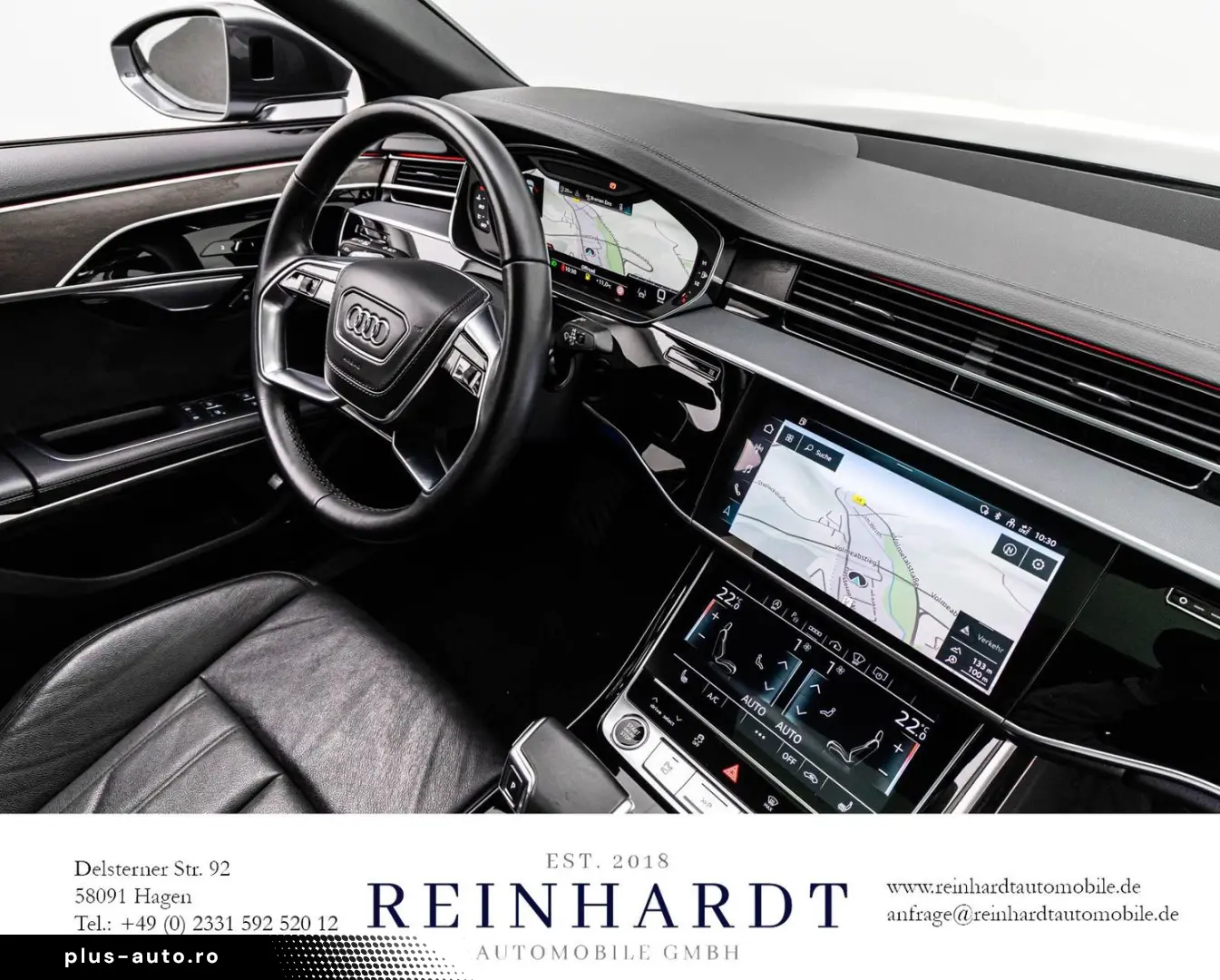 AUDI A8 55TFSi S LINE BLACK MATRIX ACC HuD PANO 360