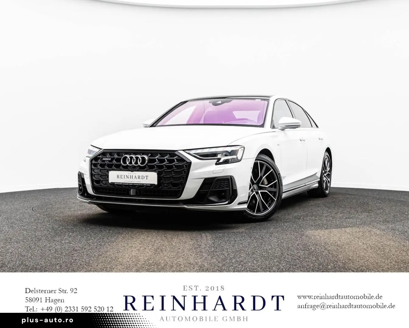 AUDI A8 55TFSi S LINE BLACK MATRIX ACC HuD PANO 360