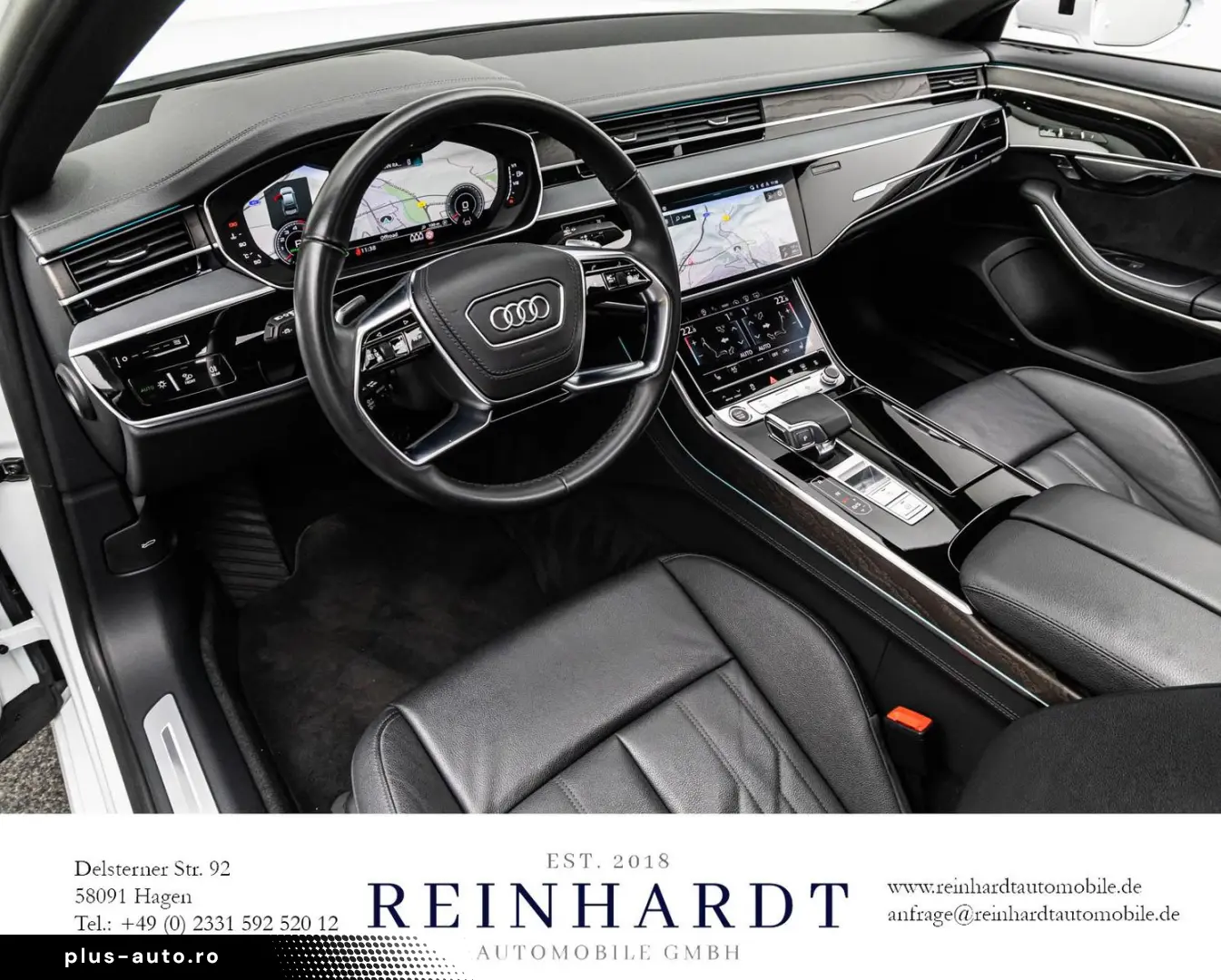 AUDI A8 55TFSi S LINE BLACK MATRIX ACC HuD PANO 360