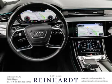 AUDI A8 55TFSi S LINE BLACK MATRIX ACC HuD PANO 360