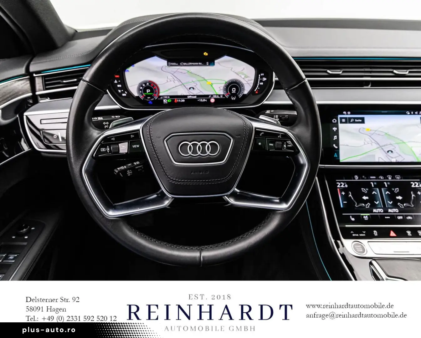 AUDI A8 55TFSi S LINE BLACK MATRIX ACC HuD PANO 360