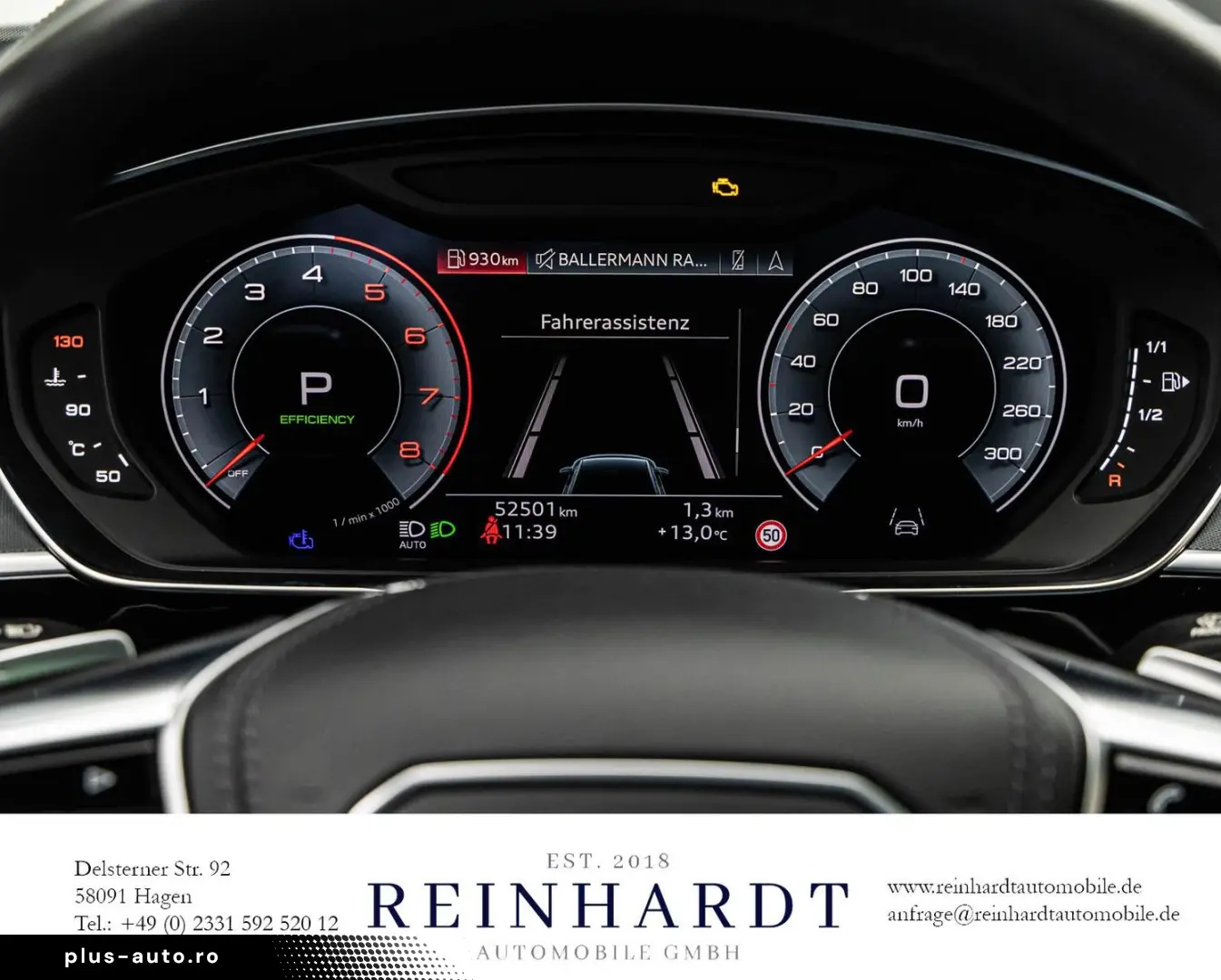 AUDI A8 55TFSi S LINE BLACK MATRIX ACC HuD PANO 360