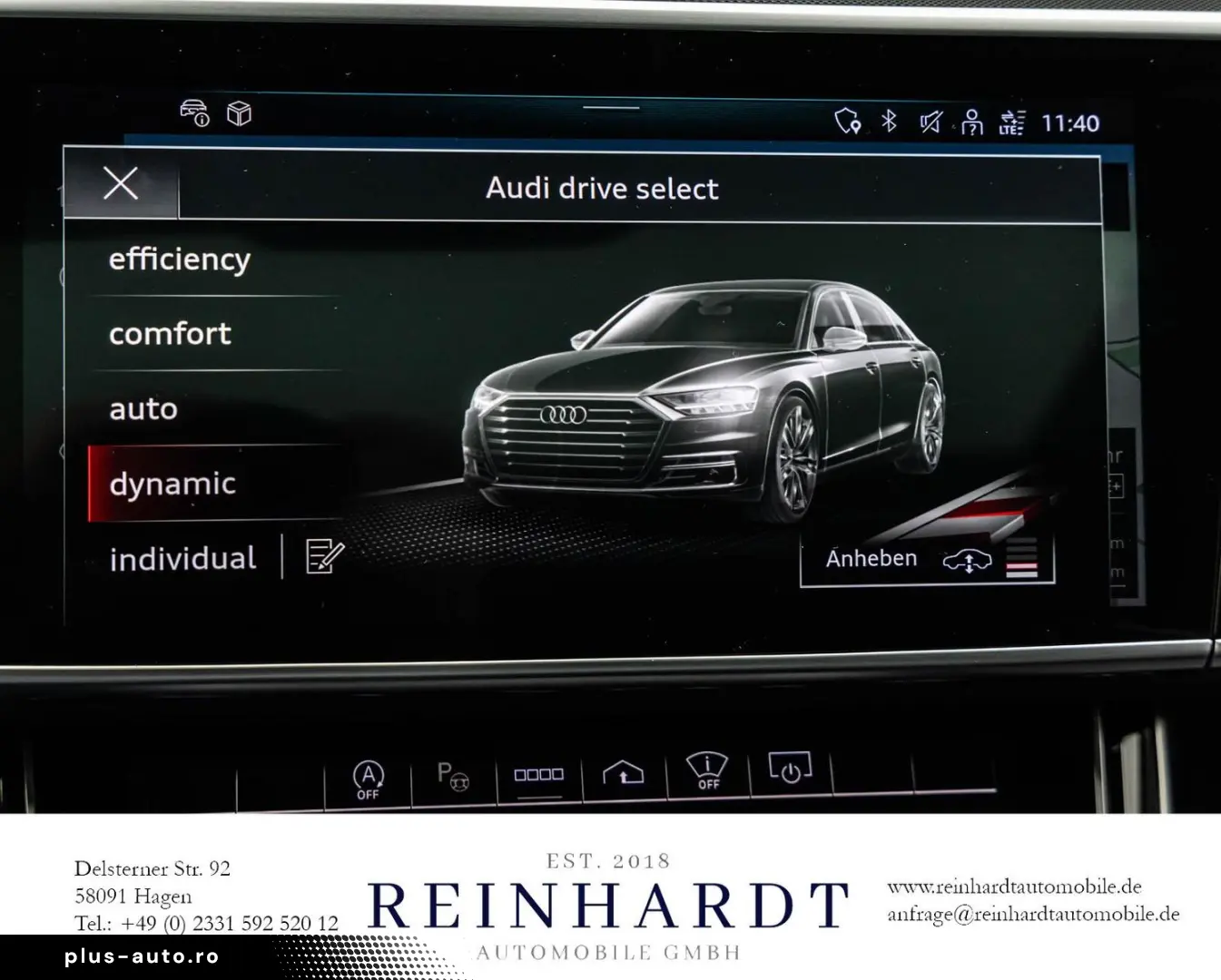 AUDI A8 55TFSi S LINE BLACK MATRIX ACC HuD PANO 360