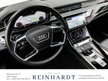 AUDI A8 55TFSi S LINE BLACK MATRIX ACC HuD PANO 360