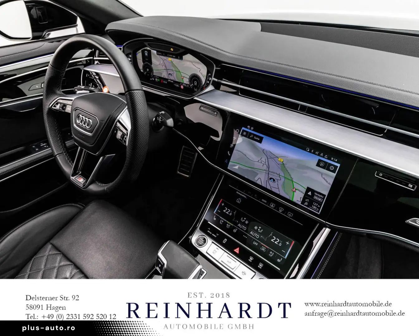 AUDI A8 60TFSie 2x S LINE BLACK ACC HuD PANO 360 RSE