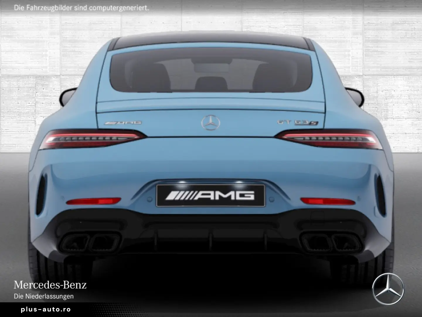 MERCEDES-BENZ GT 63 AMG S 4M Pano HA-Lenk Dynamic  Burmester