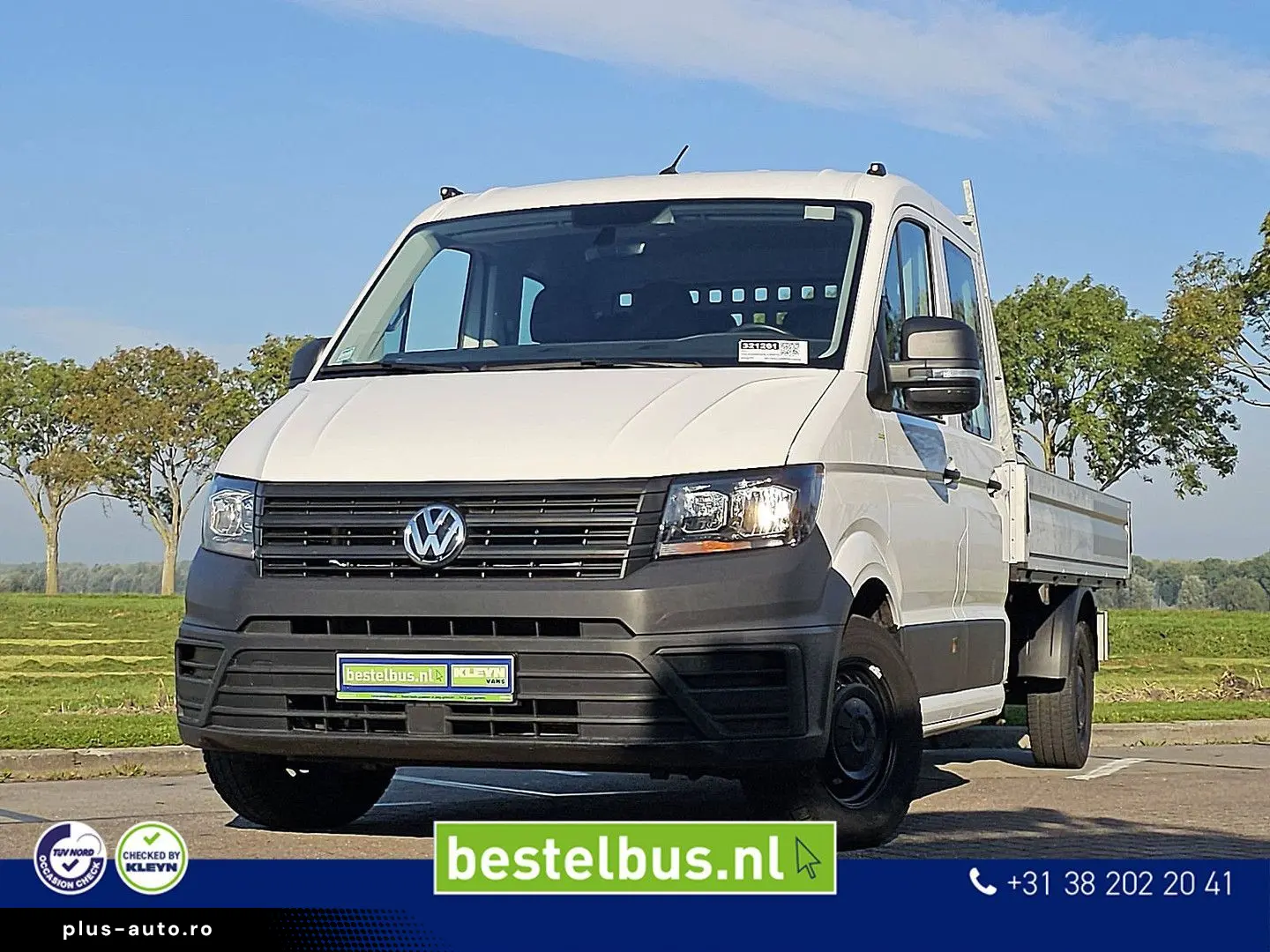 VW CRAFTER 35 2.0 DUB.Cab Open-Laadbak