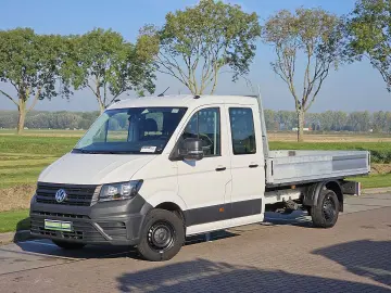 VW CRAFTER 35 2.0 DUB.Cab Open-Laadbak