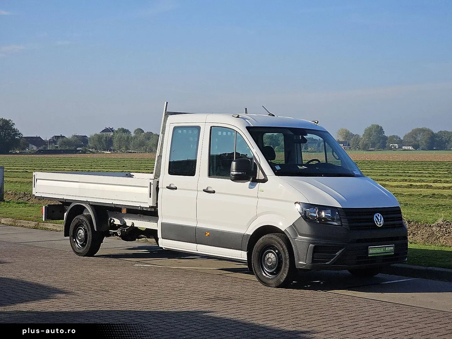 VW CRAFTER 35 2.0 DUB.Cab Open-Laadbak