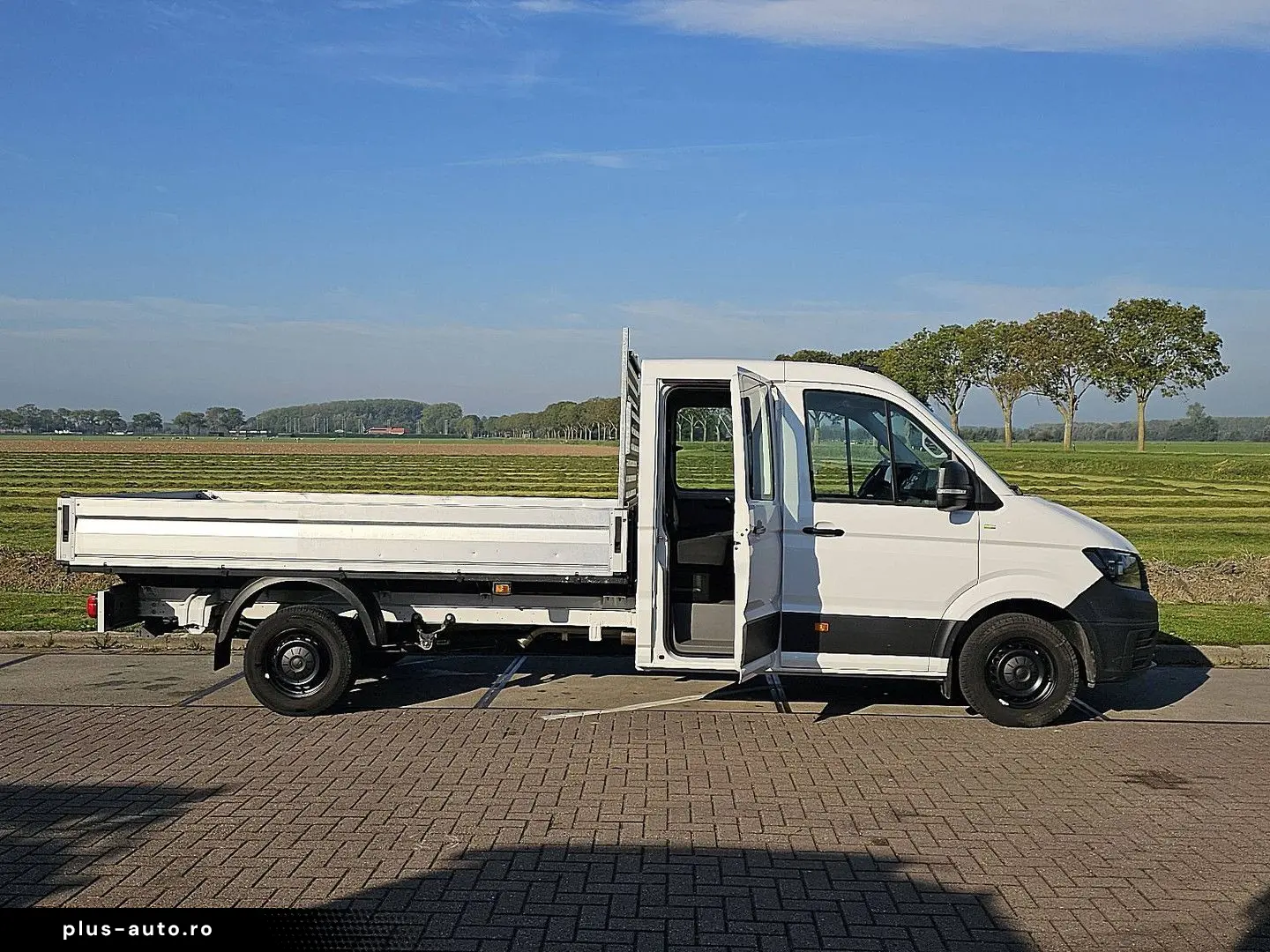 VW CRAFTER 35 2.0 DUB.Cab Open-Laadbak