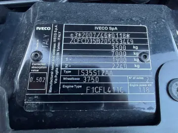 IVECO Daily 35C160 Pritsche   DOKA 3 0 Diesel AHK 3 5T