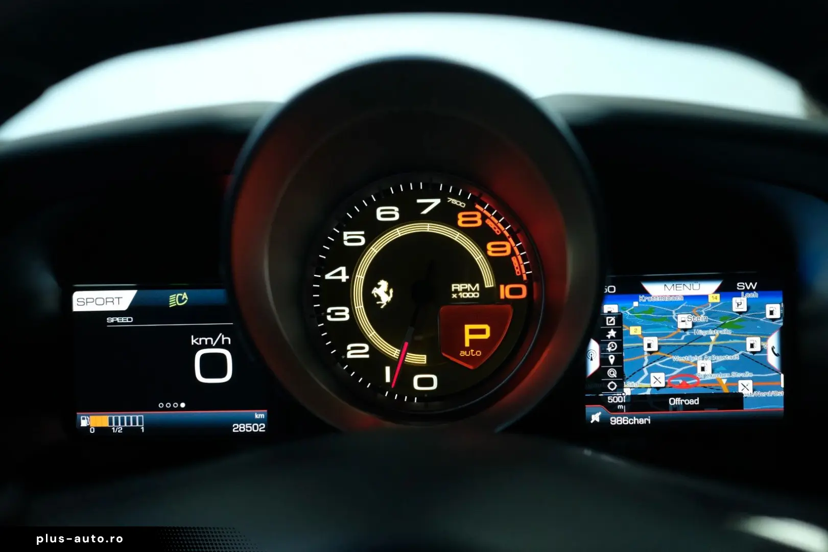 FERRARI F8 Tributo CARBON LIFT RACING SEAT JBL PASS.DISP