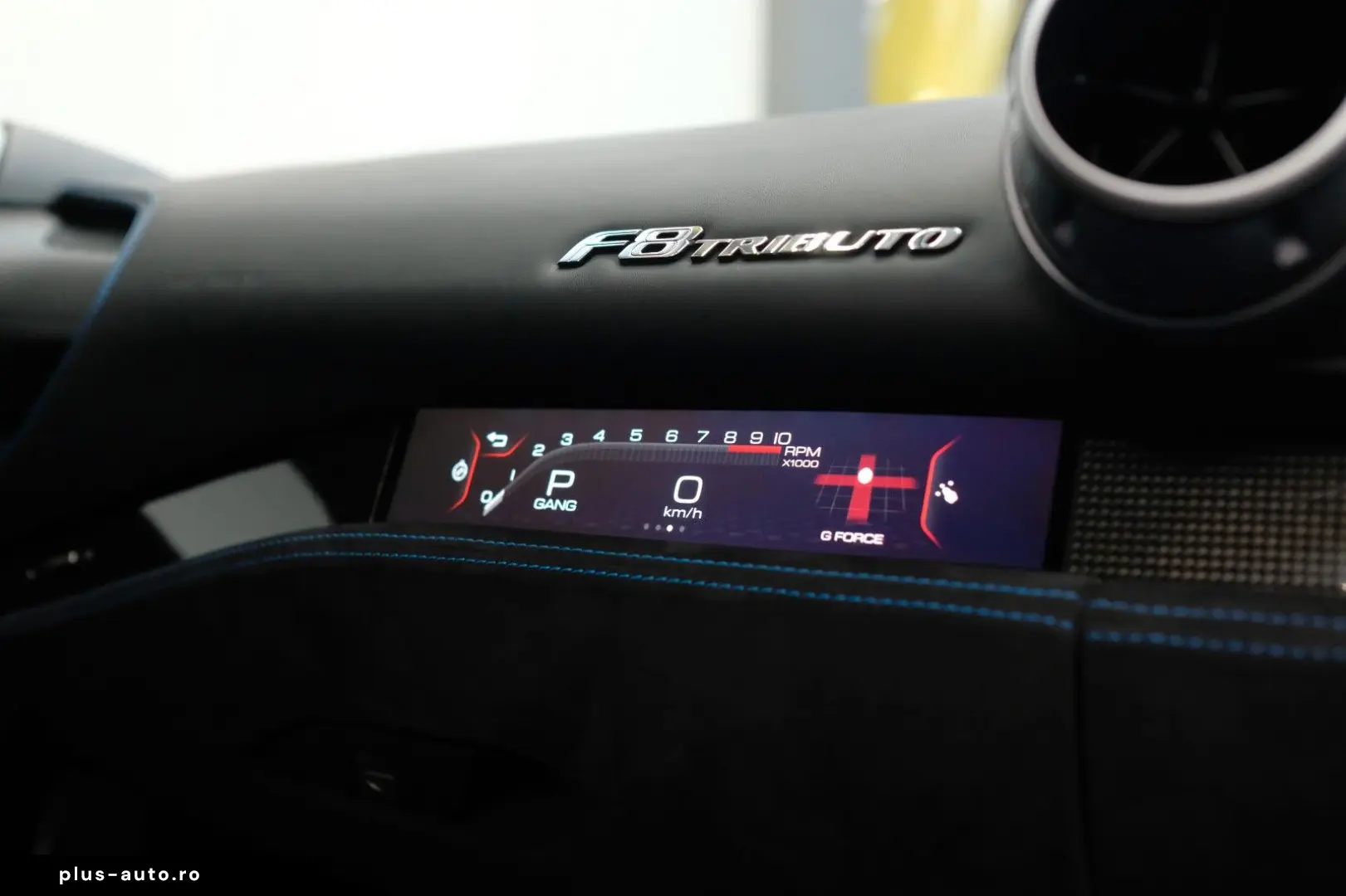 FERRARI F8 Tributo CARBON LIFT RACING SEAT JBL PASS.DISP